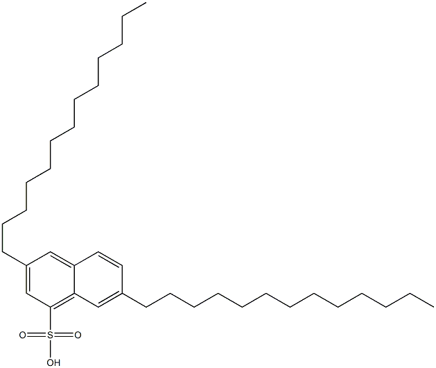 3,7-Ditridecyl-1-naphthalenesulfonic acid