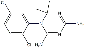 2,4-Diamino-6,6-dimethyl-5,6-dihydro-5-(2,5-dichlorophenyl)-1,3,5-triazine