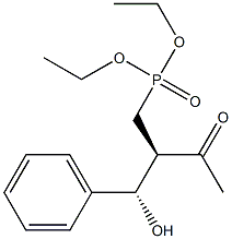 [(2R,3S)-2-Acetyl-3-hydroxy-3-phenylpropyl]phosphonic acid diethyl ester