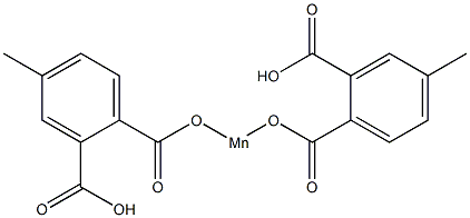 Bis(2-carboxy-4-methylbenzoyloxy)manganese(II)