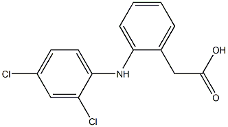 2-(2,4-Dichlorophenylamino)benzeneacetic acid