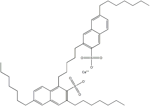 Bis(3,6-diheptyl-2-naphthalenesulfonic acid)calcium salt