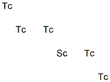 スカンジウム-ペンタテクネチウム 化学構造式