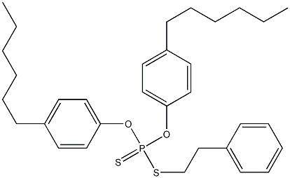 Dithiophosphoric acid O,O-bis(4-hexylphenyl)S-(2-phenylethyl) ester