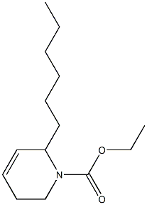 6-Hexyl-1,2,3,6-tetrahydropyridine-1-carboxylic acid ethyl ester