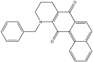 8,9,10,11-Tetrahydro-11-benzylnaphtho[2,1-g]quinoline-7,12-dione