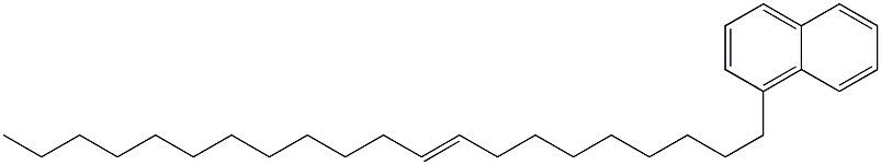 1-(9-ヘニコセニル)ナフタレン 化学構造式