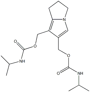 2,3-Dihydro-1H-pyrrolizine-6,7-dimethanol bis[N-(isopropyl)carbamate]