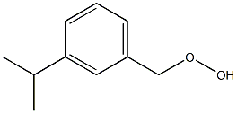 m-クメニルメチルヒドロペルオキシド 化学構造式