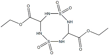 1,5-Bis(ethoxycarbonyl)-3,7-dithia-2,4,6,8-tetraazacyclooctane-3,3,7,7-tetraoxide