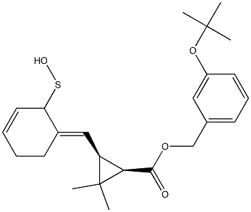 (1R,3S)-2,2-Dimethyl-3-[[(3E)-2,3,4,5-tetrahydro-2-oxothiophen]-3-ylidenemethyl]cyclopropane-1-carboxylic acid-3-tert-butoxybenzyl ester