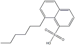 8-Hexyl-1-naphthalenesulfonic acid