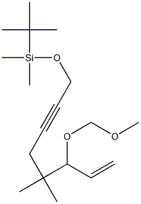 1-[(tert-Butyldimethylsilyl)oxy]-5,5-dimethyl-6-(methoxymethoxy)-7-octen-2-yne