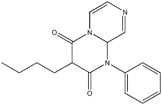 1-Phenyl-3-butyl-1,9a-dihydro-2H-pyrazino[1,2-a]pyrimidine-2,4(3H)-dione
