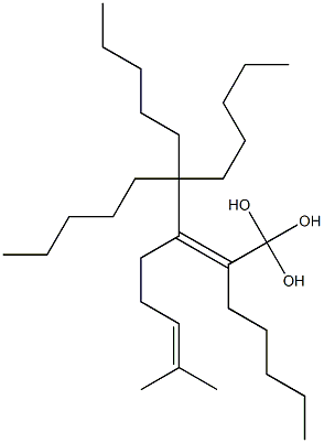 オルトゲルマニウム酸テトラペンチル 化学構造式