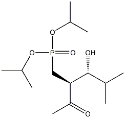 [(2S,3R)-2-Acetyl-3-hydroxy-4-methylpentyl]phosphonic acid diisopropyl ester