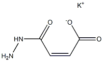(Z)-3-ヒドラジノカルボニルプロペン酸カリウム 化学構造式