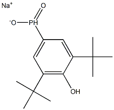 3,5-Di-tert-butyl-4-hydroxyphenylphosphinic acid sodium salt