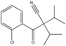 2-Isopropyl-2-(2-chlorobenzoyl)-3-methylbutanenitrile