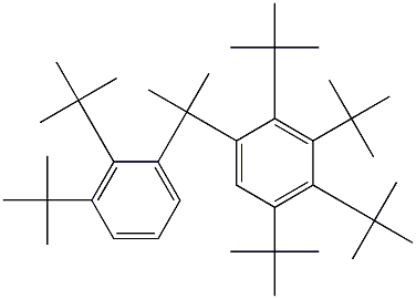 2-(2,3,4,5-Tetra-tert-butylphenyl)-2-(2,3-di-tert-butylphenyl)propane