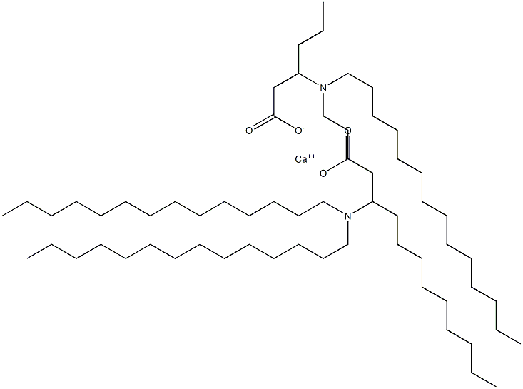 Bis[3-(ditetradecylamino)hexanoic acid]calcium salt