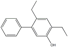 3-Phenyl-4,6-diethylphenol