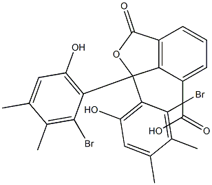 1,1-Bis(2-bromo-6-hydroxy-3,4-dimethylphenyl)-1,3-dihydro-3-oxoisobenzofuran-7-carboxylic acid