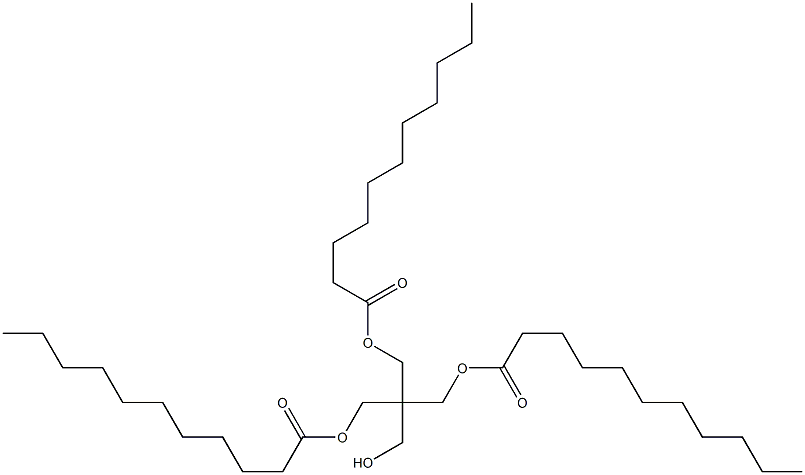 Diundecanoic acid 2-(hydroxymethyl)-2-[(undecanoyloxy)methyl]-1,3-propanediyl ester