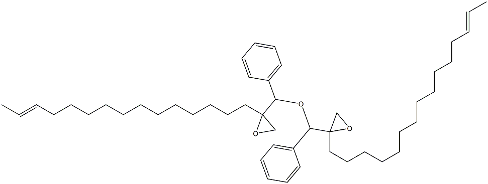 2-(13-ペンタデセニル)フェニルグリシジルエーテル 化学構造式