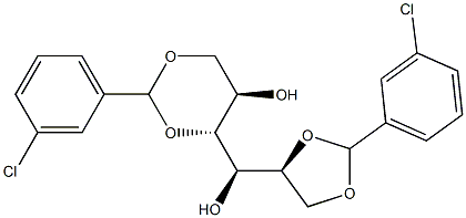 1-O,2-O:4-O,6-O-Bis(3-chlorobenzylidene)-D-glucitol