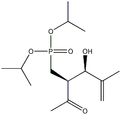 [(2S,3R)-2-Acetyl-3-hydroxy-4-methyl-4-pentenyl]phosphonic acid diisopropyl ester