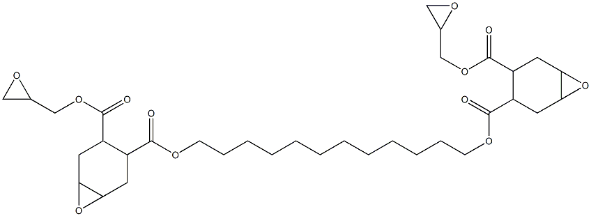 Bis[2-(glycidyloxycarbonyl)-4,5-epoxy-1-cyclohexanecarboxylic acid]1,12-dodecanediyl ester