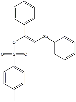 p-Toluenesulfonic acid (E)-1-phenyl-2-(phenylseleno)ethenyl ester