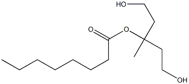 Octanoic acid 3-hydroxy-1-(2-hydroxyethyl)-1-methylpropyl ester