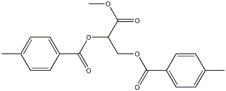 (+)-2-O,3-O-Di(p-methylbenzoyl)-L-glyceric acid methyl ester