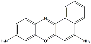 5,9-Diaminobenzo[a]phenoxazin-7-ium Structure