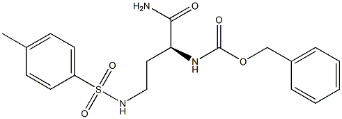 (-)-[(S)-1-Carbamoyl-3-(p-tolylsulfonylamino)propyl]carbamic acid benzyl ester