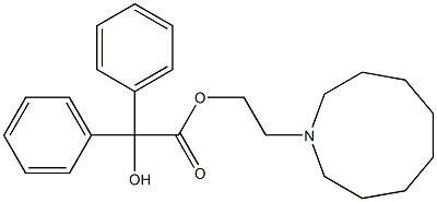 Octahydro-1H-azonine-1-ethanol diphenyl(hydroxy)acetate