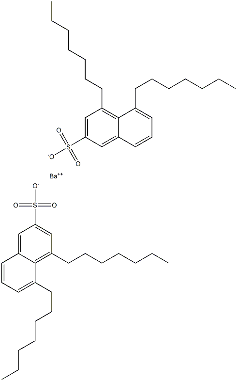 Bis(4,5-diheptyl-2-naphthalenesulfonic acid)barium salt