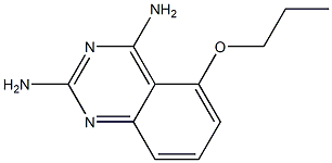 2,4-Diamino-5-propyloxy-quinazoline