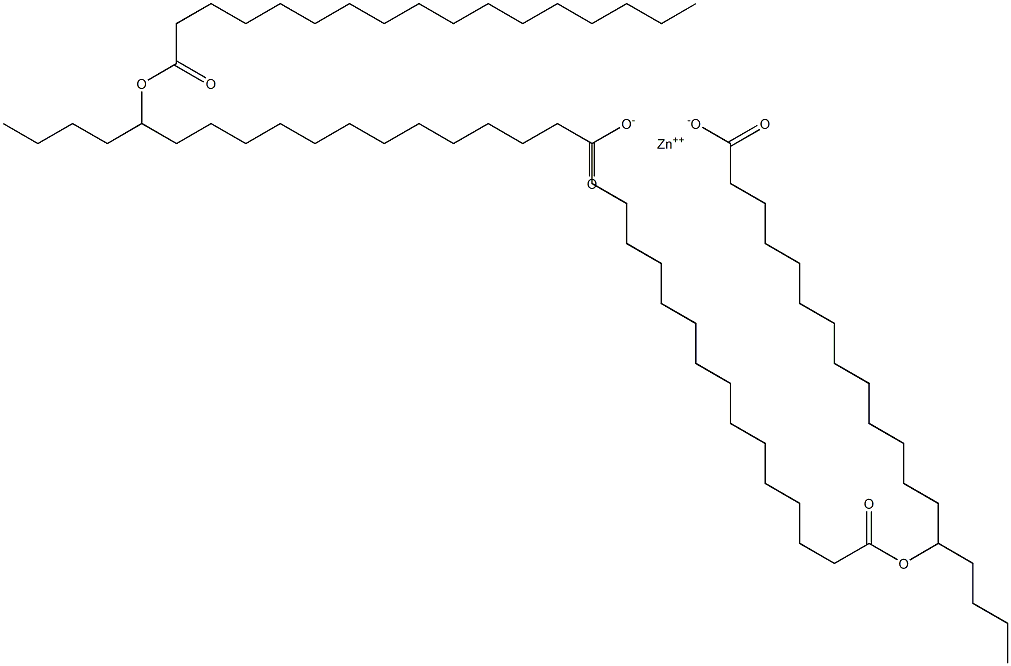 Bis(14-heptadecanoyloxystearic acid)zinc salt