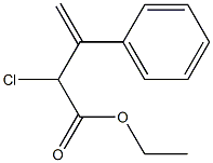 3-Phenyl-2-chloro-3-butenoic acid ethyl ester