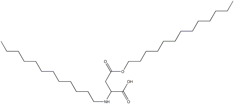 2-Dodecylamino-3-(tridecyloxycarbonyl)propionic acid