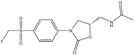 (5S)-5-Acetylaminomethyl-3-(4-fluoromethylsulfonylphenyl)oxazolidin-2-one