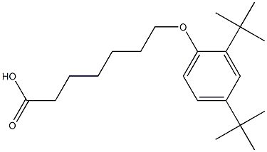 7-(2,4-Di-tert-butylphenoxy)heptanoic acid