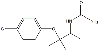 [2-(p-Chlorophenoxy)-1,2-dimethylpropyl]urea