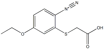 2-(Carboxymethylthio)-4-ethoxybenzenediazonium