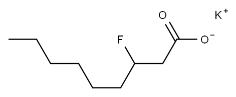 3-Fluorononanoic acid potassium salt