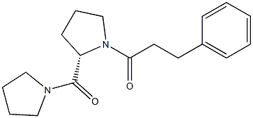 (2S)-2-[(Pyrrolidin-1-yl)carbonyl]-1-(2-phenylethyl)carbonylpyrrolidine