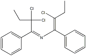 3,3,7-Trichloro-4,6-diphenyl-5-aza-4,6-nonadiene
